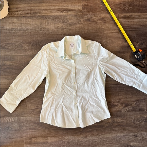 Brooks Brothers Mint Green Dress Shirt - Picture 2 of 9